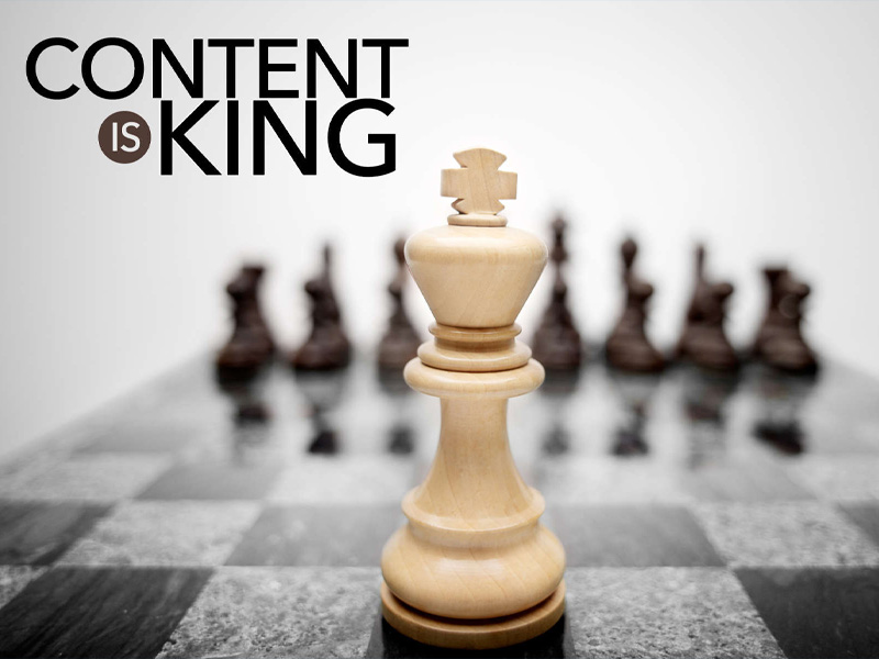 CONTENT The King of DIGITAL MARKETING
